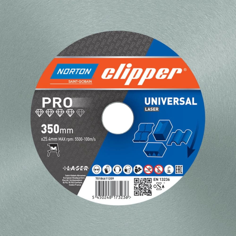 Tarcza diamentowa Norton Clipper PRO Universal 350 x 25,4